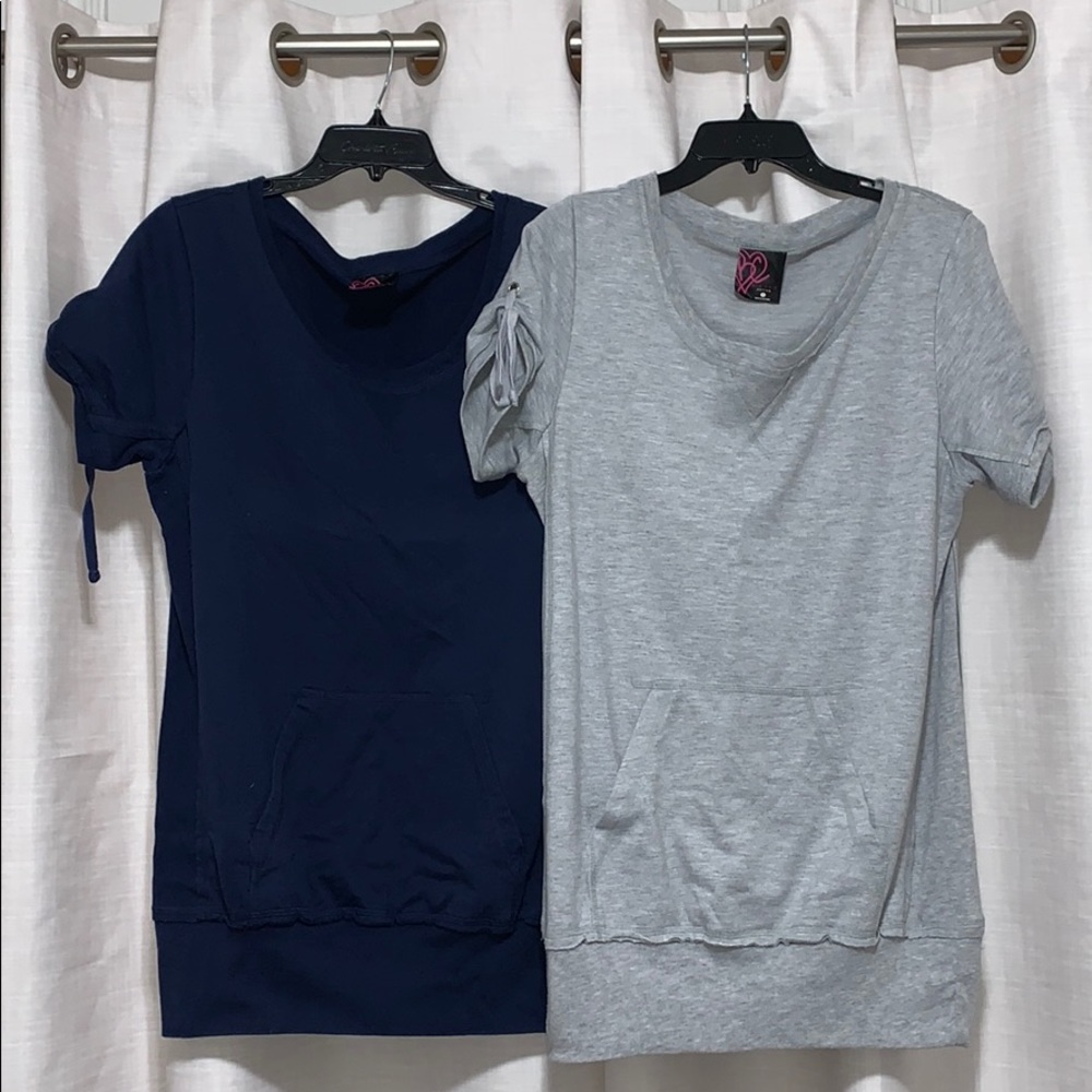 Set of 2: Long Active Tunic Tops